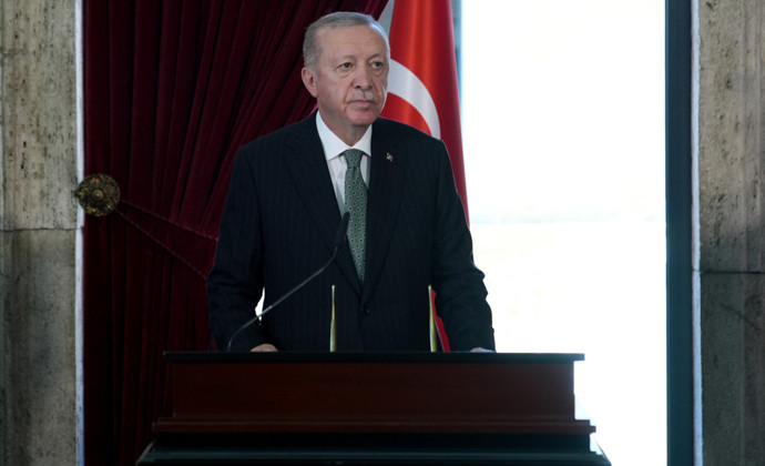 30 Ağustos Zaferi'nin 103. yıl dönümü: Cumhurbaşkanı Erdoğan ve devlet erkanı Anıtkabir'de