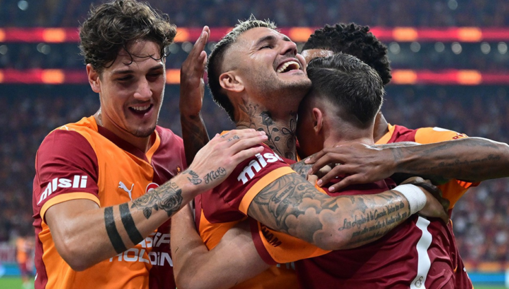 Galatasaray yıldızlarıyla Süper Lig'de 4'te 4 yaptı