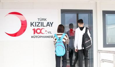 Deprem bölgesindeki Kızılay kütüphanelerinde sınava hazırlanan öğrencilerden 504'ü üniversiteli oldu