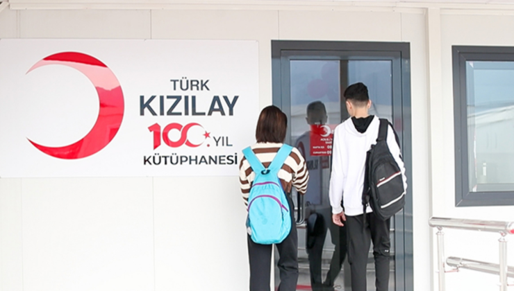 Deprem bölgesindeki Kızılay kütüphanelerinde sınava hazırlanan öğrencilerden 504'ü üniversiteli oldu