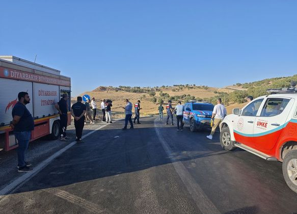 Diyarbakır'da kaza: 1 ölü 15 yaralı