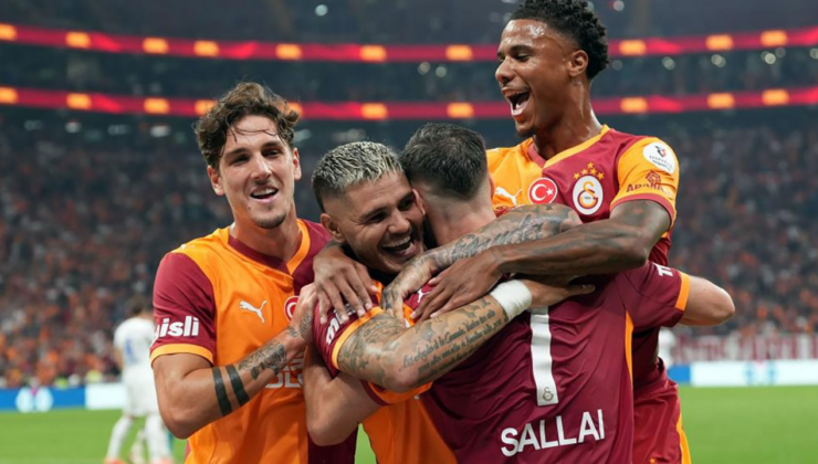 Galatasaray 3 puanı 3 golle aldı