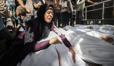 Katil İsrail'in Gazze Şeridi'ne düzenlediği saldırılarda 58 kişi hayatını kaybetti