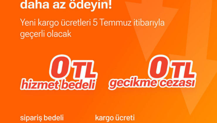 Hepsiburada'dan iş ortaklarının kargo maliyetlerini azaltan kargo destek modeli
