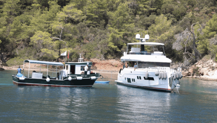 Muğla'da teknelerden 27 milyon litrenin üzerinde atık su toplandı