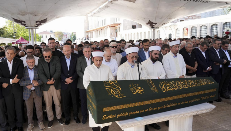 Cumhurbaşkanı Başdanışmanı Kılıç'ın kayınpederi son yolculuğuna uğurlandı