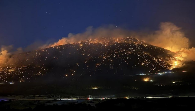 Pamukkale'de çıkan yangın kontrol altına alındı