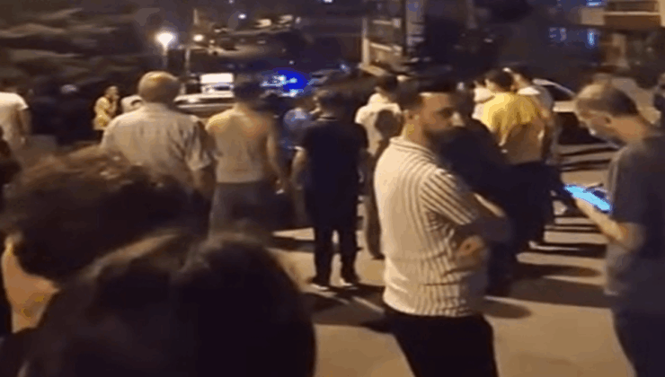 Ankara’da silahlı borç- alacak kavgası kamerada