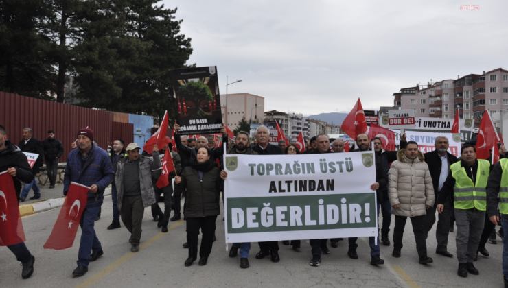 Tokat’ta meralarında maden aramasına mahkeme freni