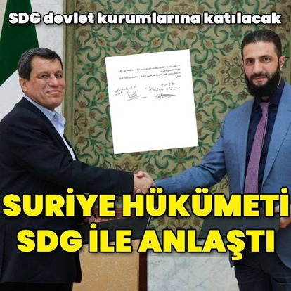 Şam'a bağlı hükümet güçleri SDG'ye saldırdı