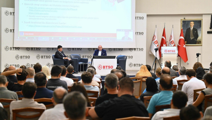 BTSO Akademi’de ihracatın yeni rotası körfez ülkeleri