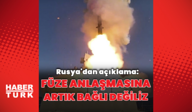 Rusya'dan 'füze' açıklaması