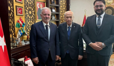 Ayhan Bilgen'den Bahçeli'ye 'teşekkür' ziyareti
