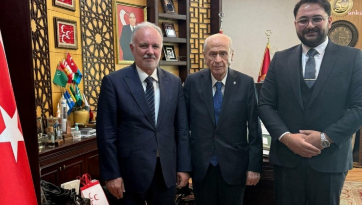 Ayhan Bilgen'den Bahçeli'ye 'teşekkür' ziyareti