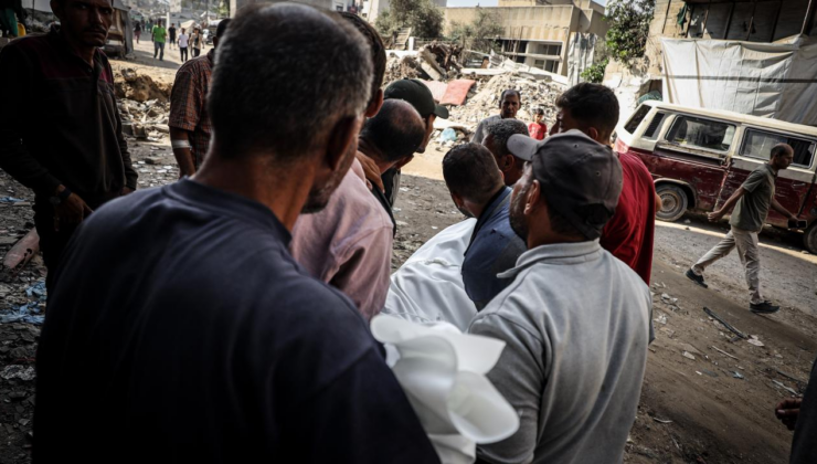 Soykırımcı İsrail'in Gazze'ye saldırılarında can kaybı 61 bini aştı