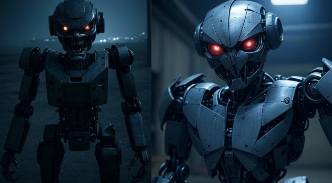 Bilim insanları bile dehşete kapıldı: Üretilen robot yamyam oldu