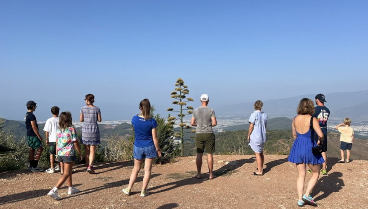 Antalya'da 30 yıl sonra görüldü, turistler görmek için oraya akın etti