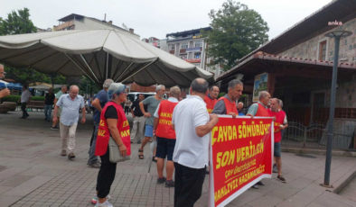 ÇAYKUR'un çay alım politikası Rize’de protesto edildi! Polis yürüyüşe izin vermedi