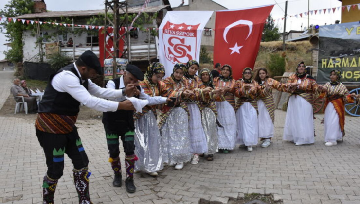 Hasadı "harman" festivali ile kutladılar