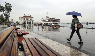 İstanbul'da yağış başladı