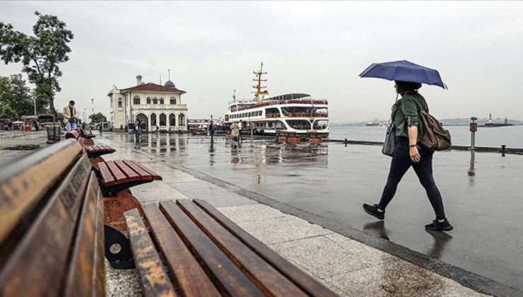 İstanbul'da yağış başladı