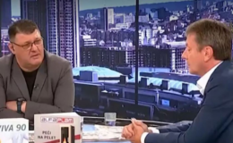 Sırp Bakan canlı yayında beyin kanaması geçirdi