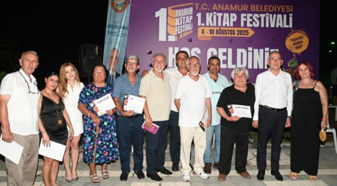 Anamur'da Kitap Festivali başladı