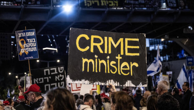 Gazze'nin işgaline karşı çıkan İsrailliler, Tel Aviv'de otoyol kapattı