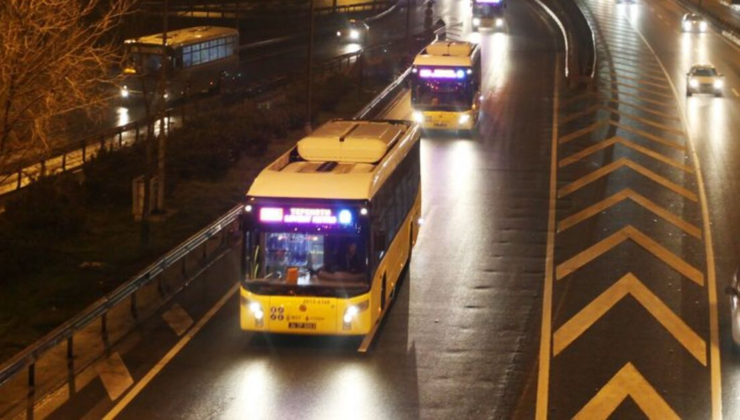 İETT'den 2 yeni "Gece Hattı"
