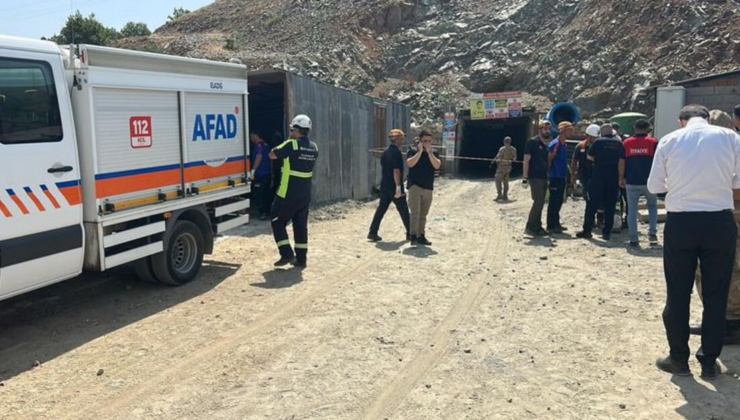 Elazığ'da maden ocağında göçük!