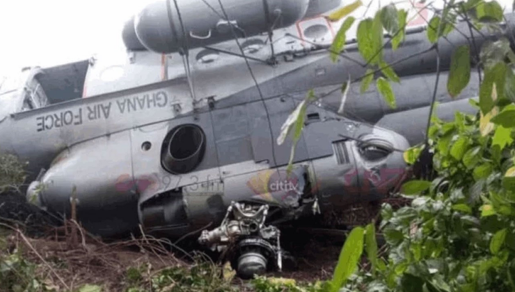 Gana'da düşen askeri helikopterde 2 bakan hayatını kaybetti