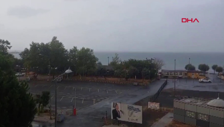 İstanbul'da yağmur etkili oldu!