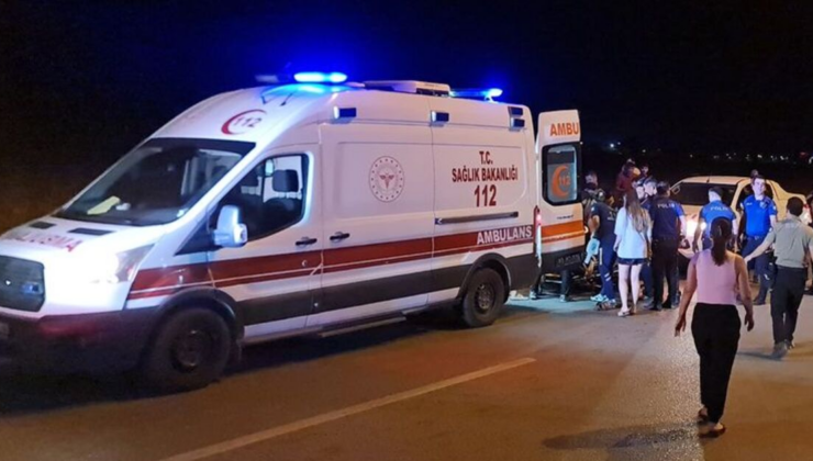Otomobil tarlaya devrildi: 1 ölü, 1 yaralı