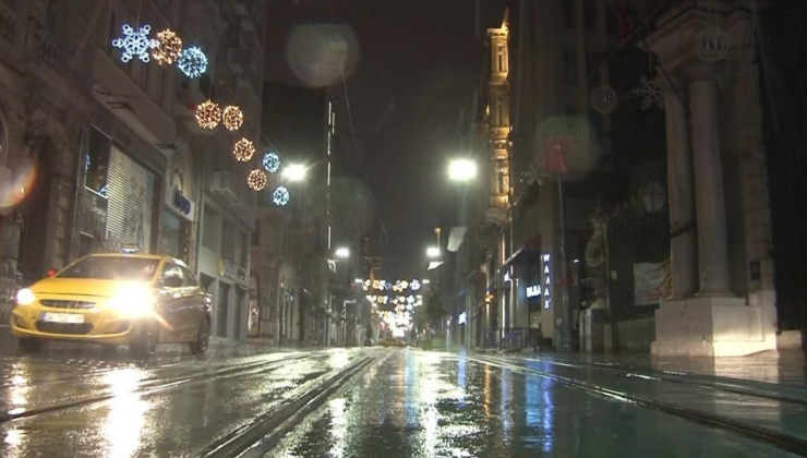 İstanbul'da sağanak etkili oldu