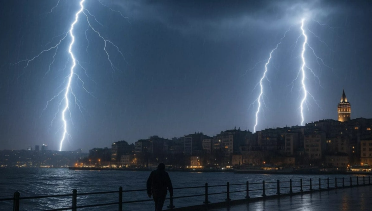 Sağanak İstanbul'u vurdu! Fırtına bitmedi tekrar başlayacak