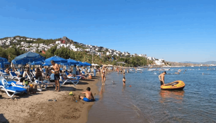 Bodrum’un anlık nüfusu 800 bine ulaştı
