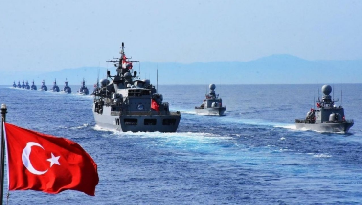 Akdeniz'de Rum oyunu: Mavi Vatan'da sınır ihlali girişimi engellendi