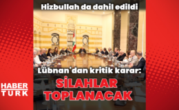 Lübnan'dan kritik karar: Silahlar toplanacak