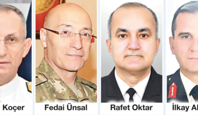 60 yeni generalden sadece 16’sı kurmay