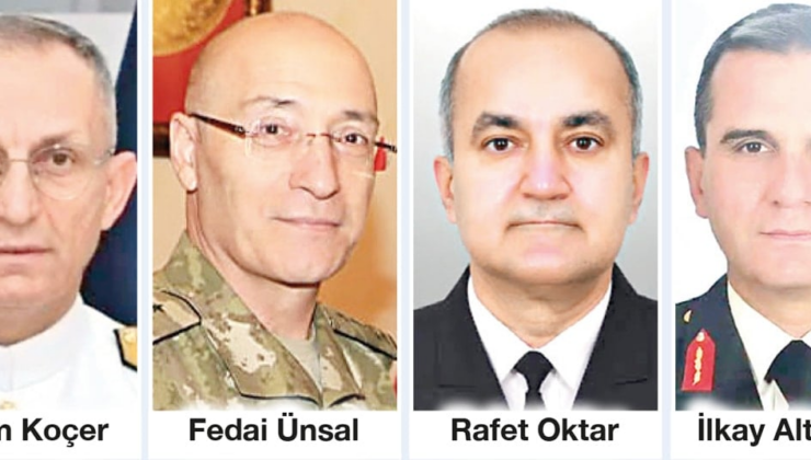 60 yeni generalden sadece 16’sı kurmay