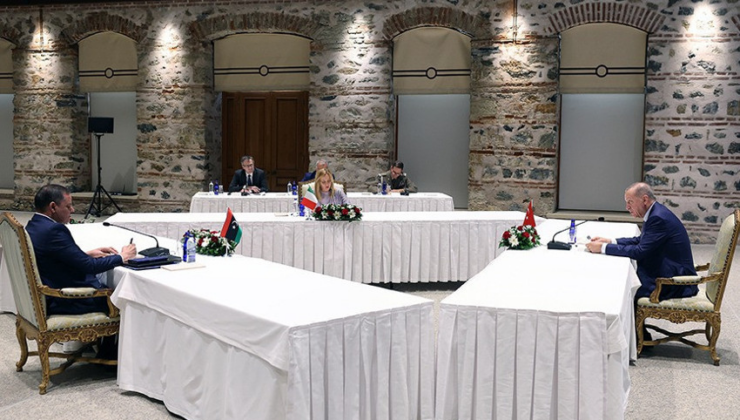 İstanbul'da Akdeniz Zirvesi: Erdoğan-Meloni-Dibeybe görüşmesi sona erdi