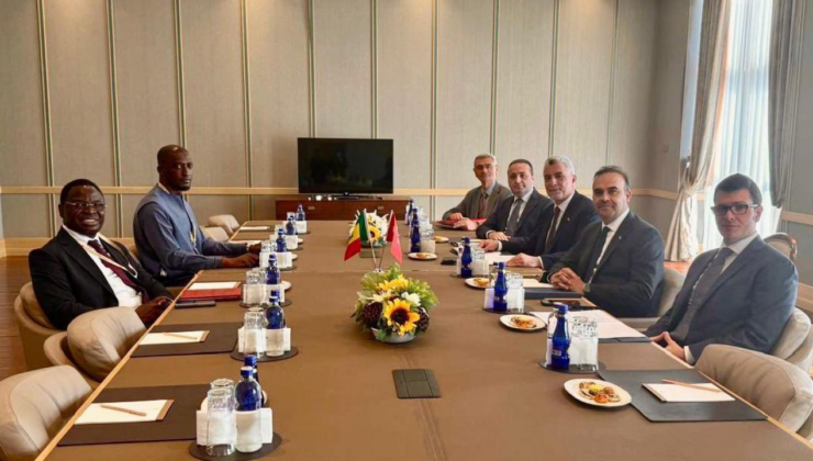 Kacır ve Bolat, Senegal Sanayi ve Ticaret Bakanı Diop ile görüştü