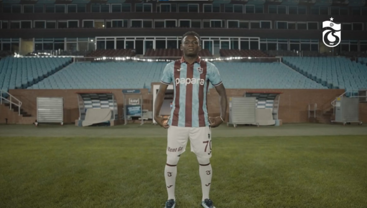Trabzonspor, Olaigbe'yi renklerine bağladı