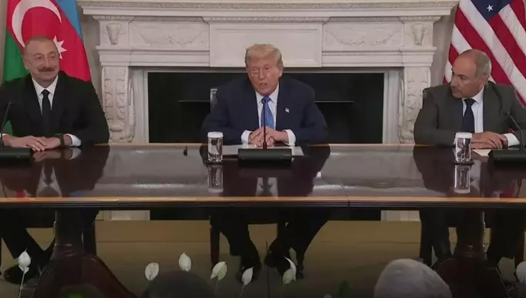 Trump-Aliyev-Paşinyan zirvesi: Barış anlaşması imzalandı