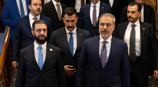 Bakan Fidan'dan Şam'a sürpriz ziyaret