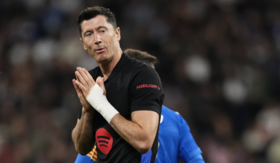 Barcelona'ya Lewandowski'den kötü haber!