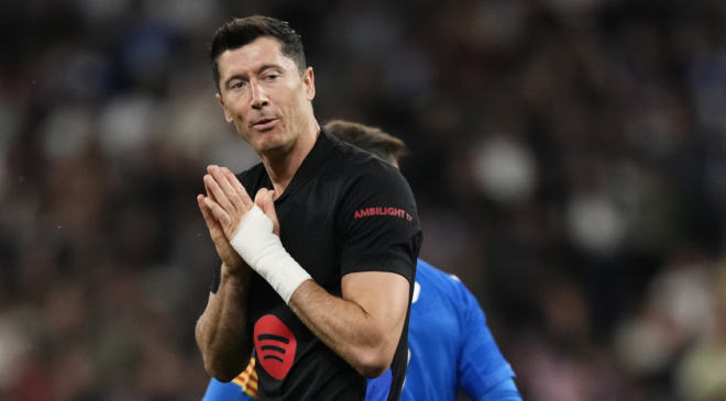 Barcelona'ya Lewandowski'den kötü haber!