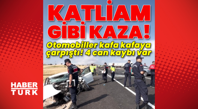 Katliam gibi kaza! 4 can kaybı var!