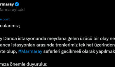 Marmaray'da bir saat arayla iki intihar! Seferler durduruldu!