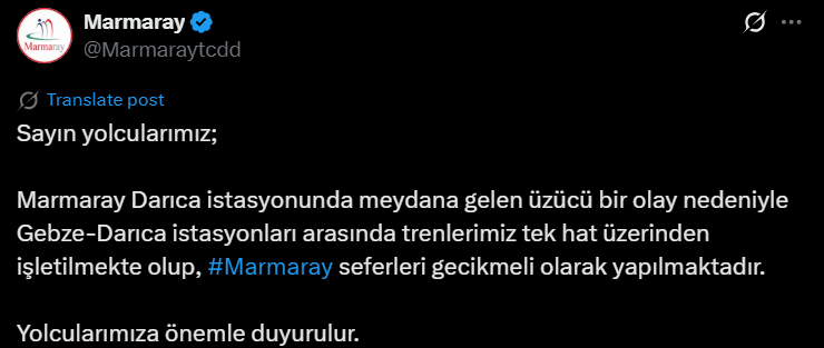 Marmaray'da bir saat arayla iki intihar! Seferler durduruldu!